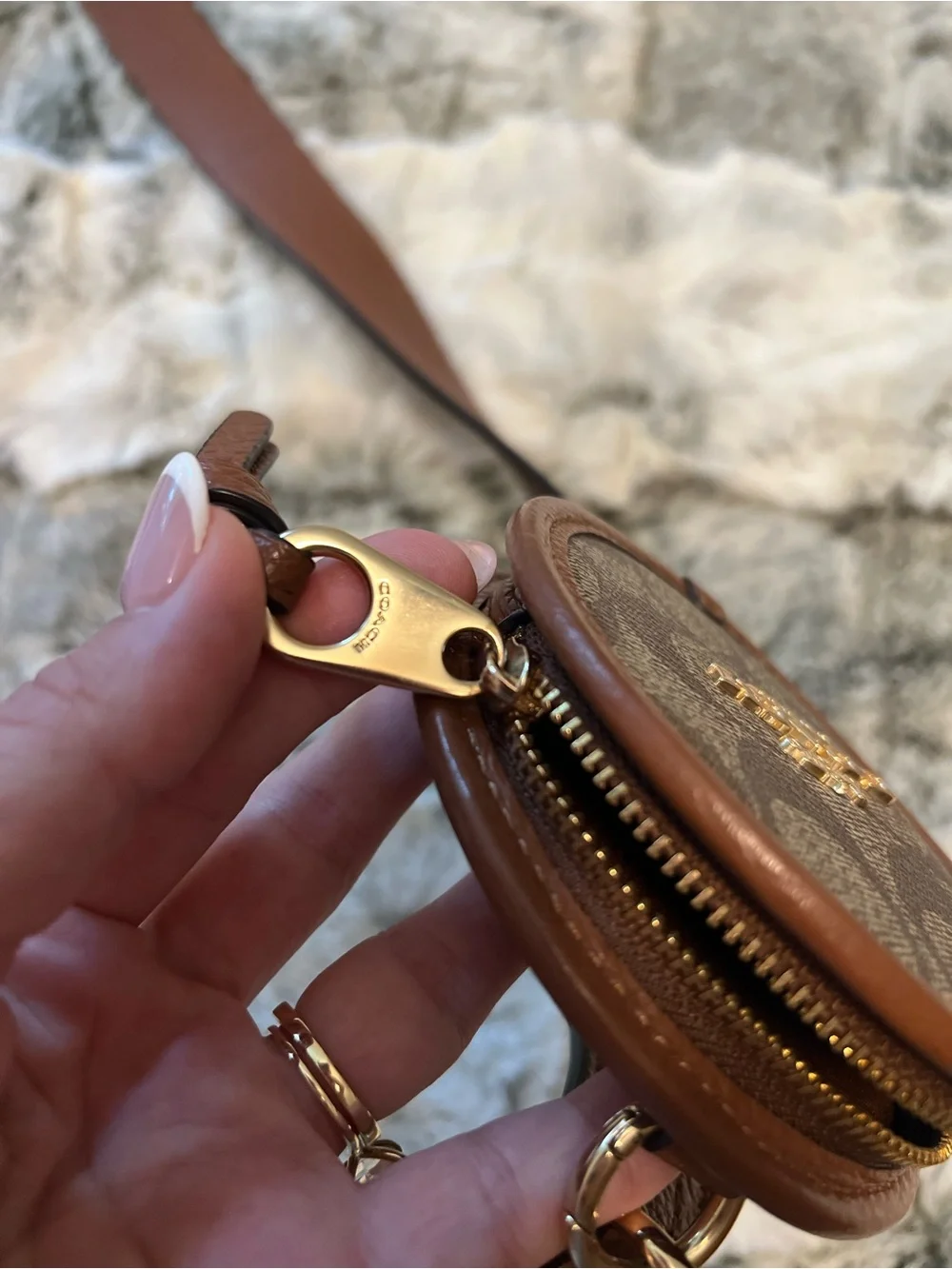 Coach compact crossbody